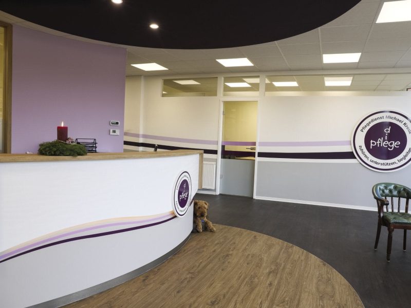 Rezeption von "die pflege" der Pflegedienst in Ibbenbüren